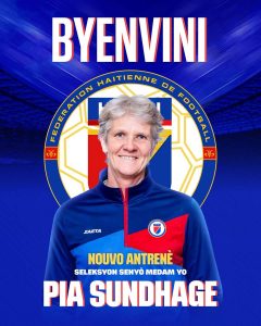 Pia Sundhage se nouvo antrenè seleksyon nasyonal senyò medam yo