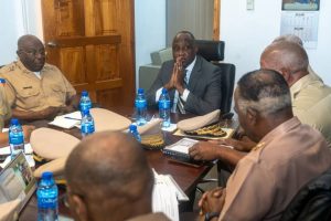 Minis defans lan Mario Andrésol vizite Grand Katye Jeneral Fòs Ame d Ayiti