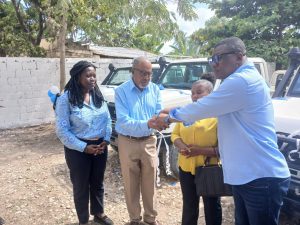 DINEPA miltipliye aksyon li nan Sant pou make Jounen Mondyal Dlo a ak livrezon 9 machin plis yon douzèn moto