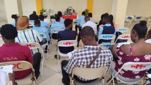 Hinche, 16 avril 2026 : 9yèm Tab Sektoryèl Anviwònman Sant lan reyalize nan Bibliyotèk Minisipal Hinche