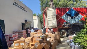 Depatman Sant : MSPP ranfòse lopital ak sant sante yo ak yon enpòtan kagezon materyèl medikal